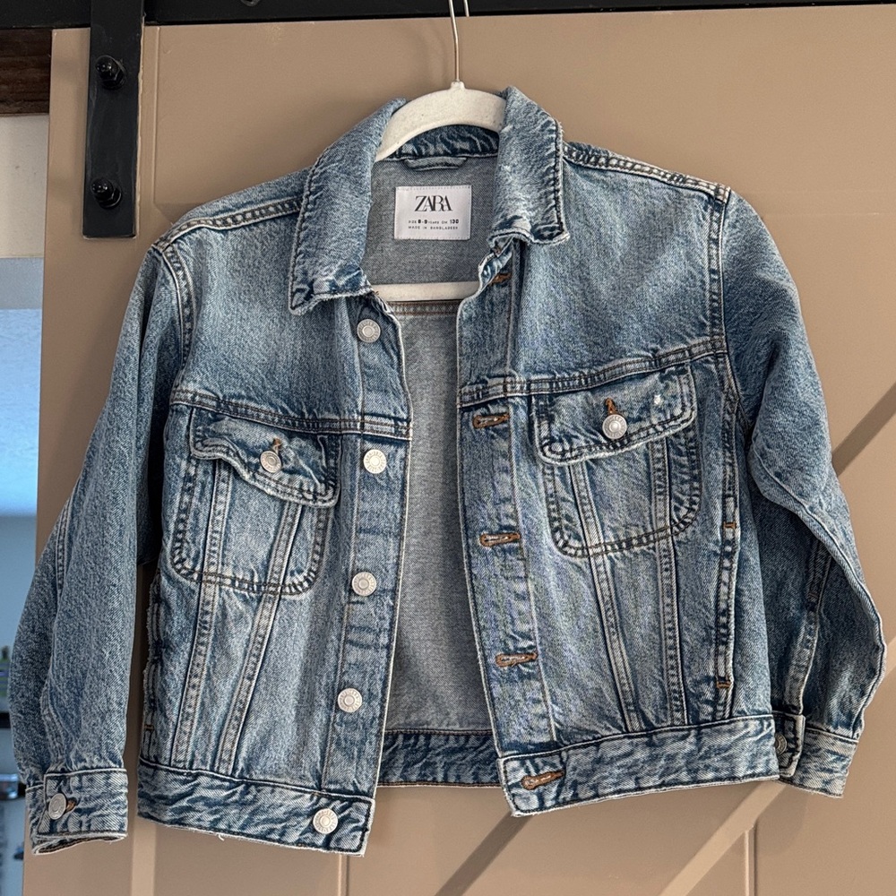 Zara Kids Light Blue Jean Jacket